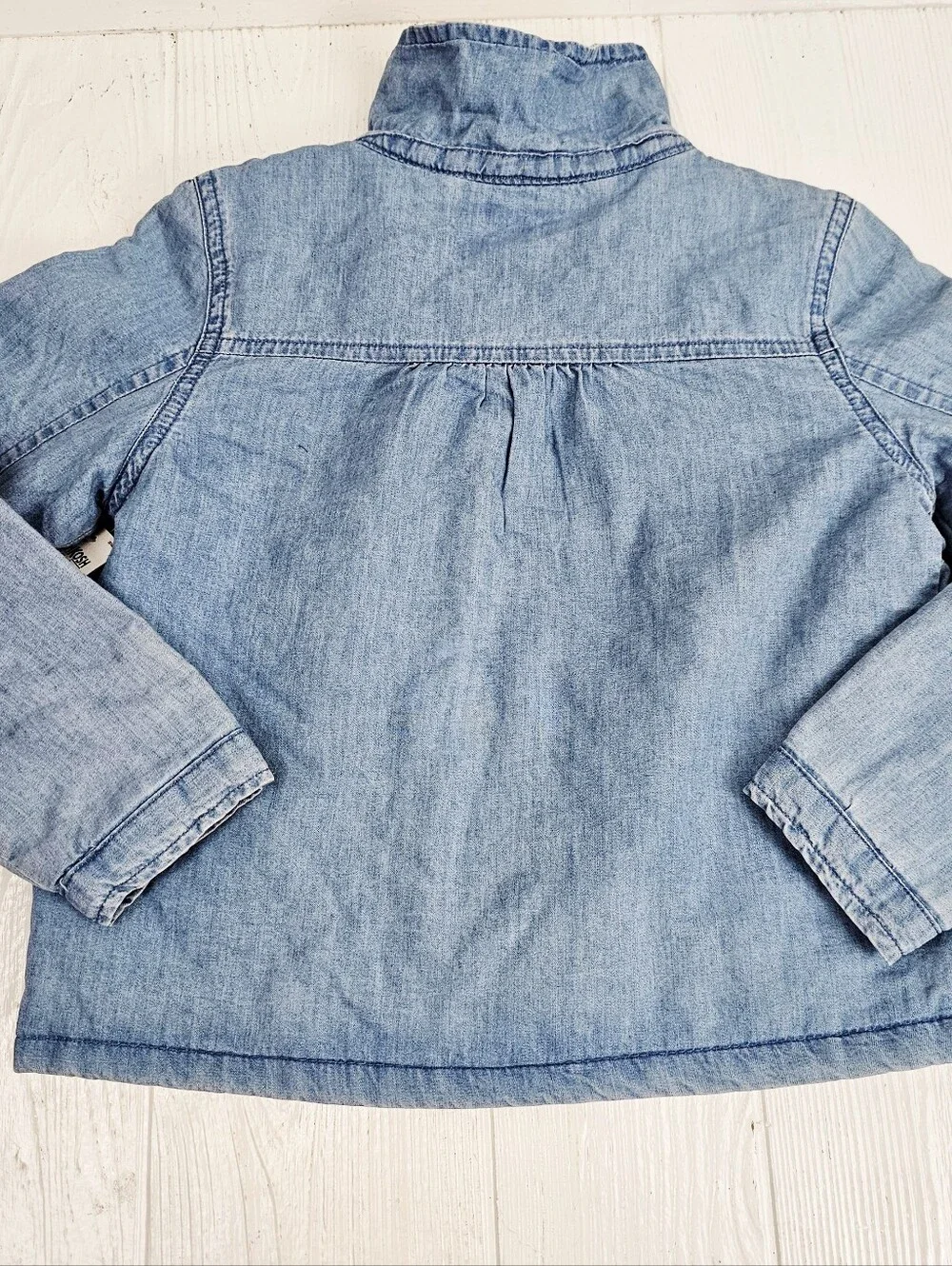 OshKosh B'gosh Toddler Girls Lightweight Jacket Denim